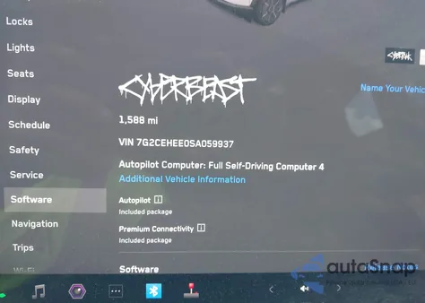 2025 Tesla Cybertruck Cyberbeast из США, поврежденный, VIN 7G2CEHEE0SA059937